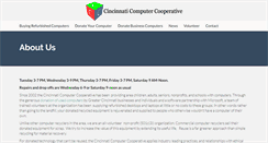 Desktop Screenshot of cincinnaticomputercooperative.org